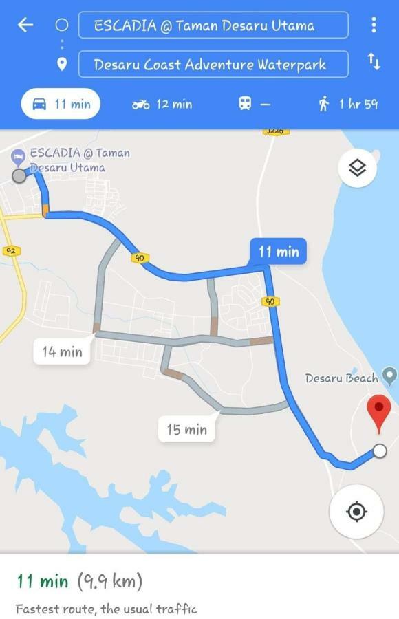 Casuarina Sea Breeze Desaru Apartment Екстериор снимка
